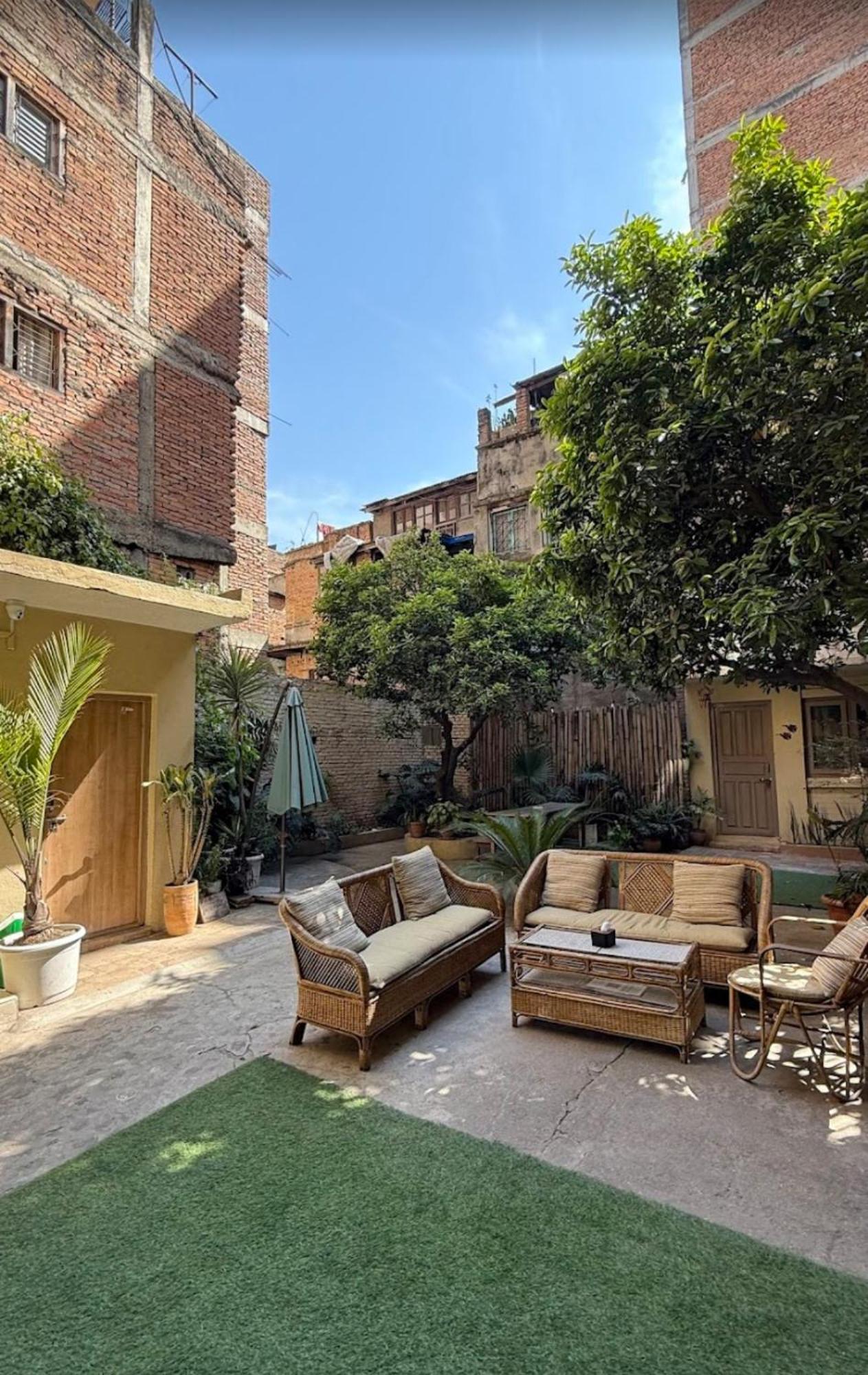 The Melo Pomelo Courtyard. Apartment Kathmandu Exterior photo